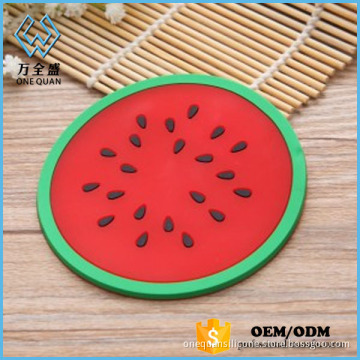 High quality silicone cup mat coaster maker with logo